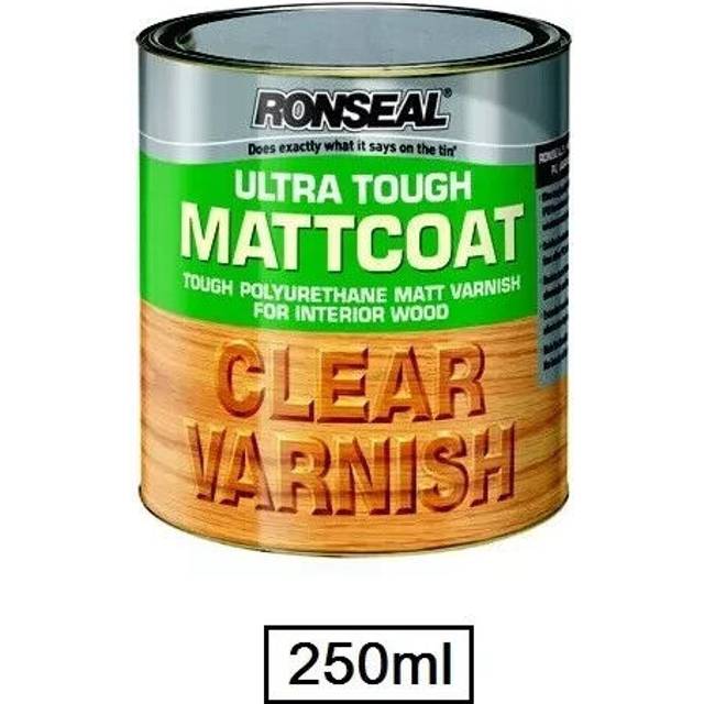 Ronseal paint mattcoat ultra tough varnish quality clear varnish 250ml
