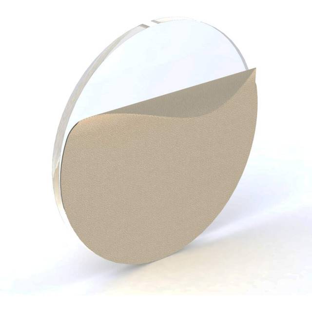 "50 Acrylic Circle Clear Blank Discs 1/8"""" Thick (Select Size) - Made i"