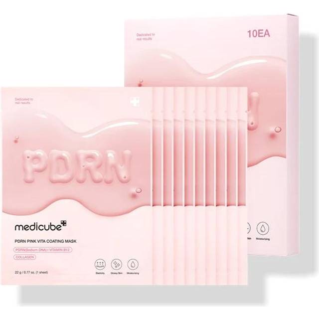 [medicube] PDRN Pink Vita Coating Mask 22g*10EA