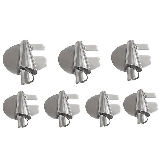 7 Pack Sewing Rolled Hemmer Foot Universal - Professional Hem Attachment for Machine Accessories,(7 Sizes)
