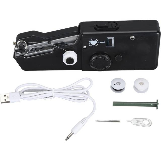 Handheld Electric Sewing Machine USB Battery Powered Portable Mini Electric Sewing Machine for