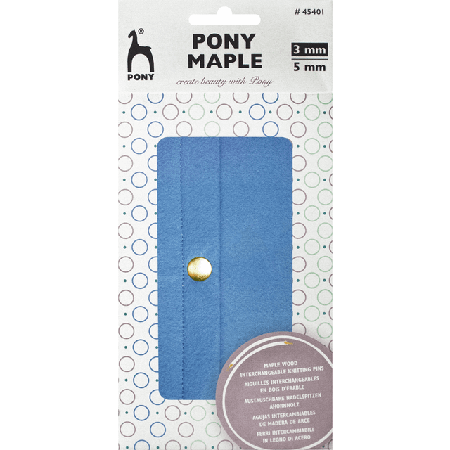 Pony maple interchangeable circular needle pins set - craft knitting
