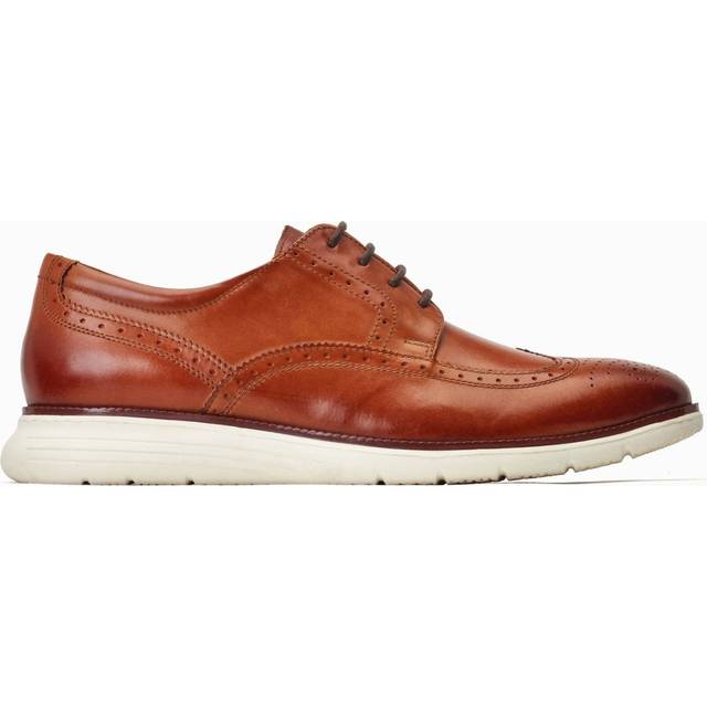 Base London Mens Flight Leather Brogue Shoes UK Size 10 (EU 44)