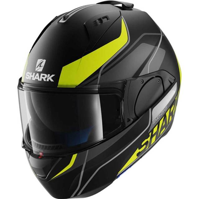 Shark Evo One Krono Full Face Helmet Black / Yellow / White - M