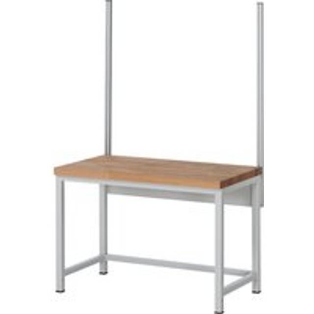 Systemstützen f.Werkbänke, n.nachrüstbar f.Tisch-B.1250mm Anz.Stützen 2