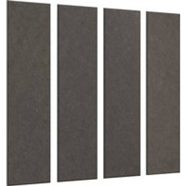Acoustic Wall Panel | HxW 1200 x 300 mm | Pack of 4 | Dark Grey | 10+ Packs - dark grey
