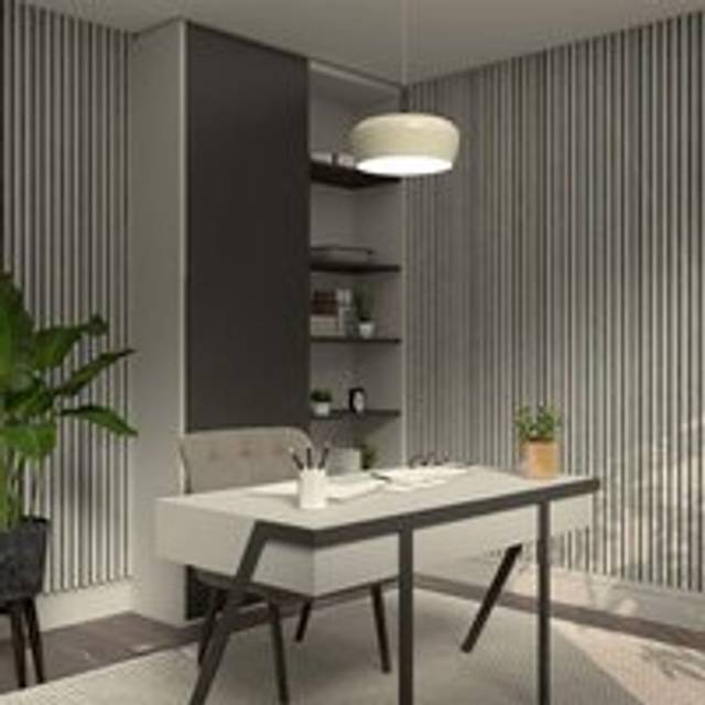 Deanta Immerse Acoustic Light Grey Wall Panelling