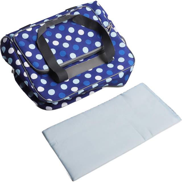 Sewing Machine Case Rugged Construction Large Capacity Sewing Machine Carrying Case with Multiple blue