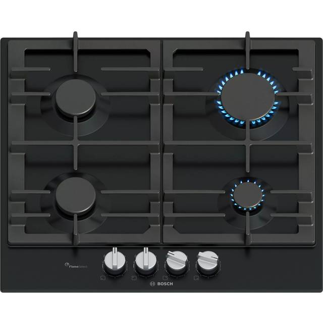 Bosch PCP6A6I90 60cm Gas Hob - Black