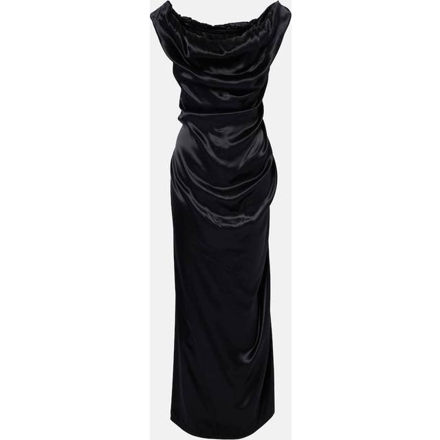 Vivienne Westwood Black Ginnie Pencil Maxi Dress - N401 Black - IT 38