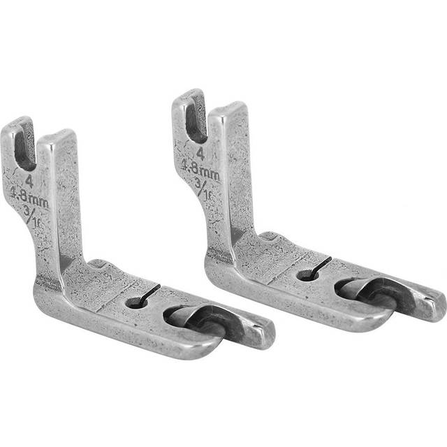 2Pcs Hemmer Foot Industrial Lockstitch Sewing Machine Accessories Flat Rolled Hem Foot 316