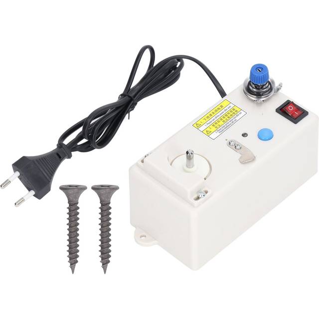 Bobbin Winder Intelligent Automatic Time Saving Embroidery Machine Bobbin Winder Wide Voltage EU PLUG