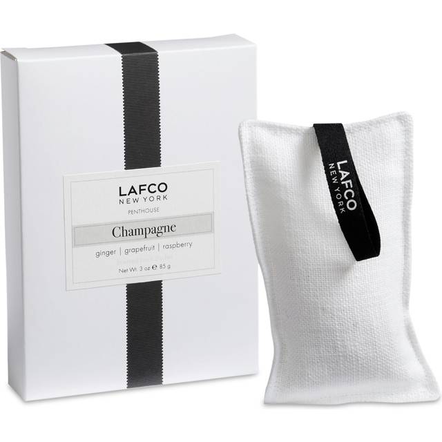 LAFCO New York Scented Linen Sachet  Champagne - Up to 4-Month Fragrance Life - Made in The USA