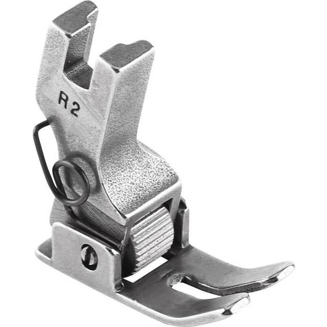 Industrial Flat Bed Sewing Machine Part Durable Steel Roller Presser Foot For Thick Fabric