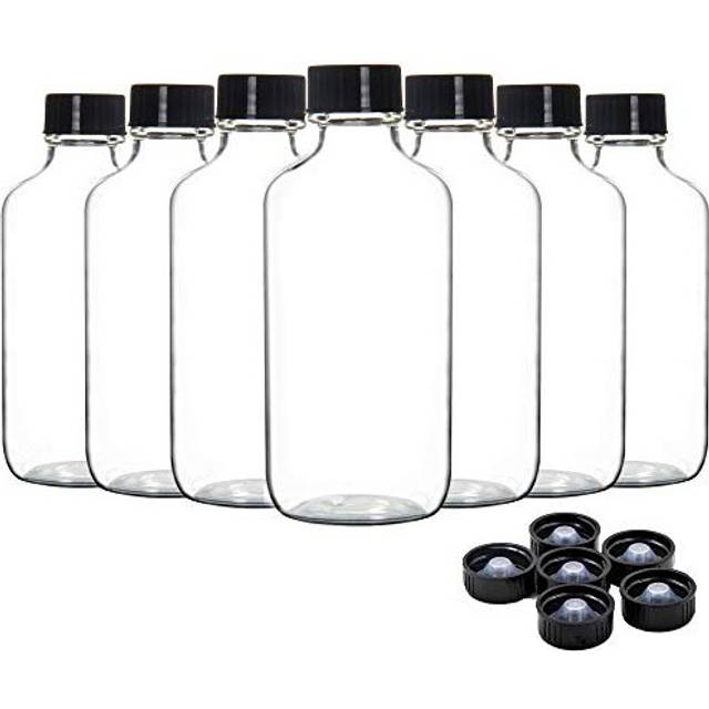 Youngever Pack Empty Bottles with Lids, 16 120ML Glass Extract 4
