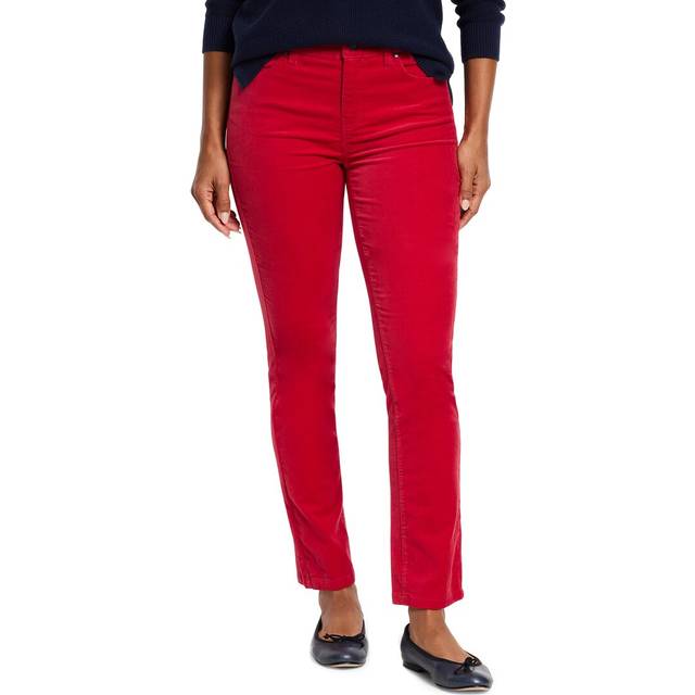 Nic+Zoe Daytrip Straight Velvet Pant