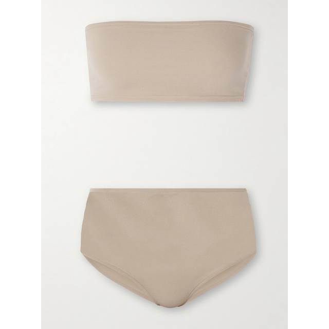 Alaïa Knitted Lingerie Set - Beige - 36 FR