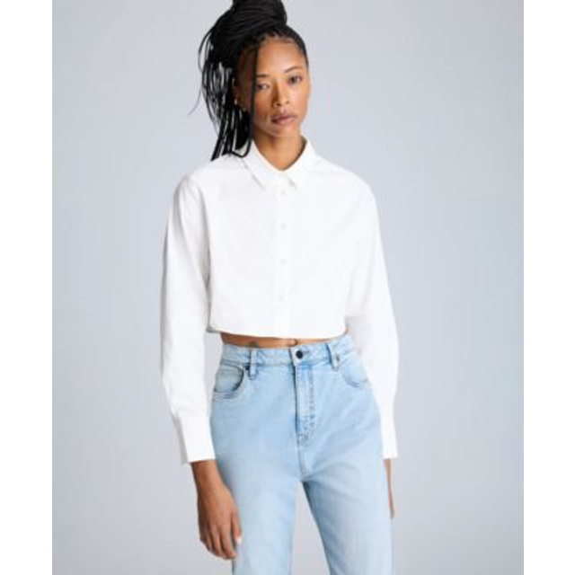 Kenneth Cole Cropped Shirt