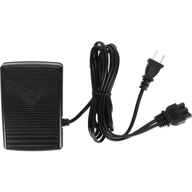 Sewing Machine Foot Pedal with Cord Double Line Variable Speed Foot Pedal for Janome Cover Pro 1004 US PLUG
