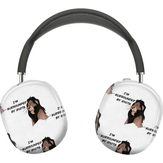 (Scar Surround By Idiots _6518) Protective Cover for AirPods Max Headphones Aesthetic Print Snap On Cases