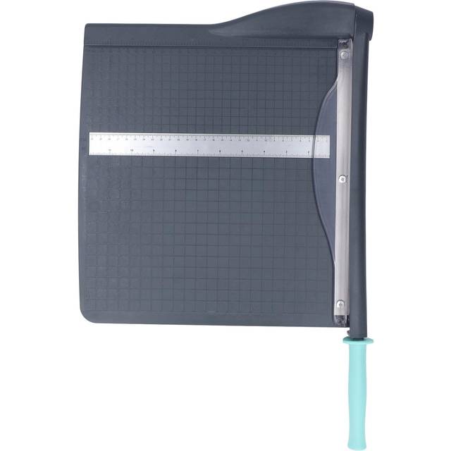 12 Inch Paper Cutter Steel Blade Paper Trimmer Portable Efficient Office Paper Cutting Board for A4