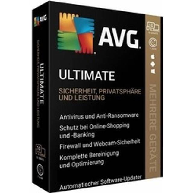 AVG ULTIMATE FOR 10 DEVICES FOR 2 YEARS - 2025