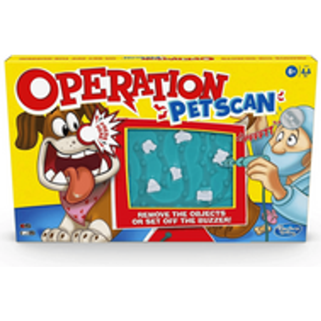Operation Pet Scan Dog Buzzer Board Game 2 Players Ages 6+