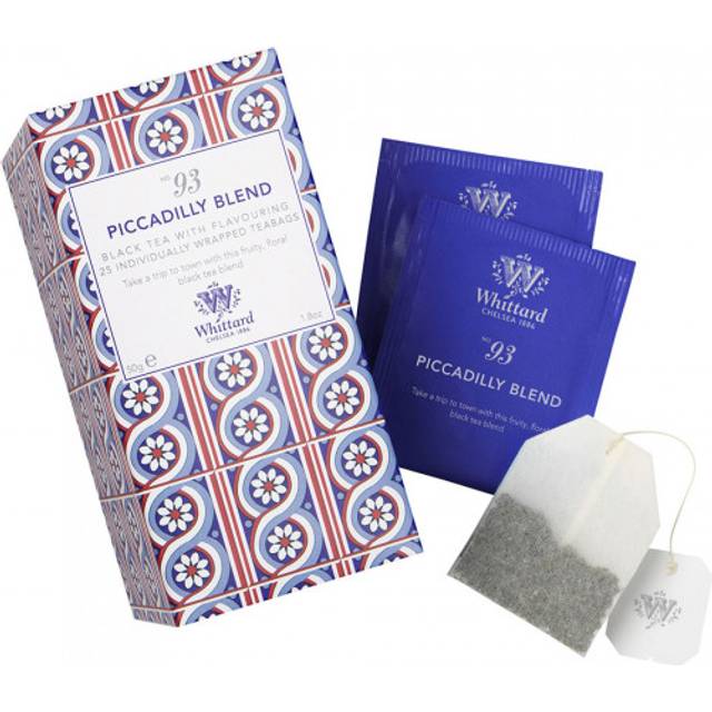 Tea Discoveries Piccadilly Blend Teabags - Whittard - Black