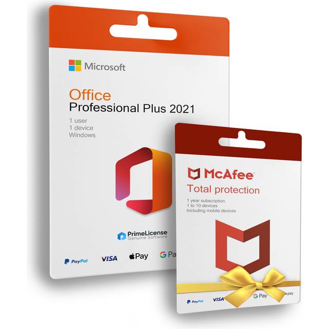Office Professional Plus 2021 + Free Antivirus