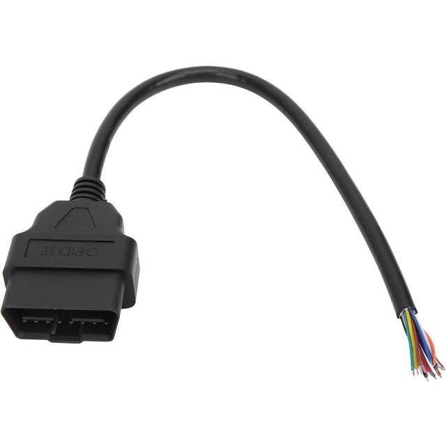OBD2 Plug Adapter 16Pin Male Cable Connector Diagnostic Tool Fitting for ELM327 Extension 30cm