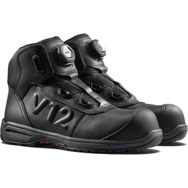 V12 Men's V2520 Valiant IGS BOA Safety Boots - Black, Size 7