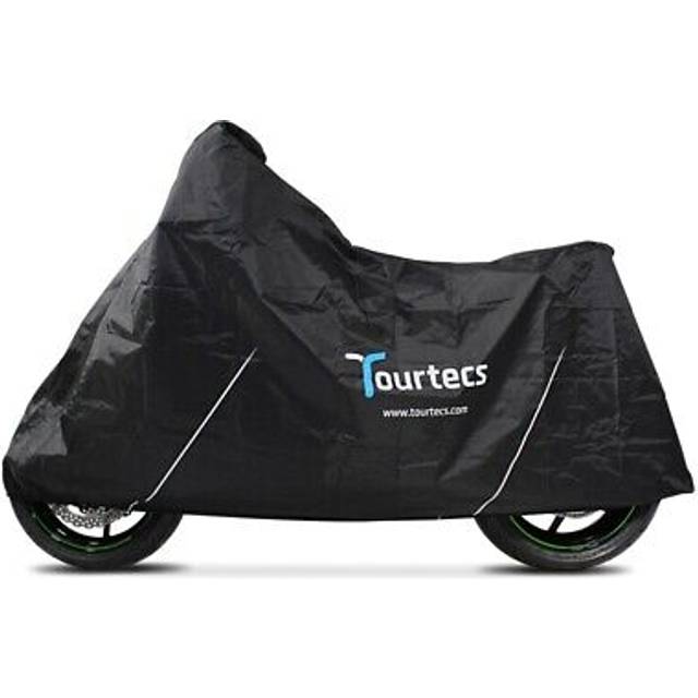 Motorrad Abdeckplane passend für Vespa GTS 300 / GTS 250 / GTS 125 Tourtecs L schwarz - schwarz-schwarz