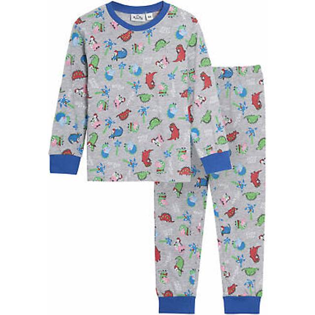 George pig pyjamas for boys dinosaur pjs dino full cuffed length nightwear set