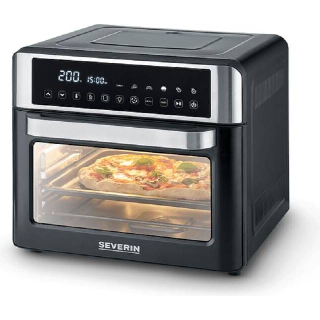Bordsugn med airfryer-funktion 25 liter - Svart