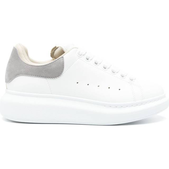 Alexander McQueen - Oversized sneakers - women - Calf Leather/Fabric/Rubber/Calf Leather - 40 - White