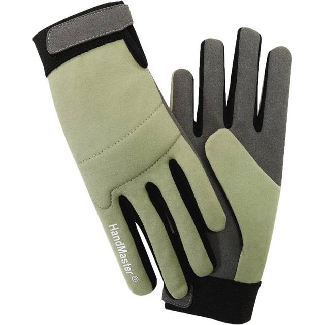 MAGID Simply Pastel Synthetic Leather Heavy Duty Gardening Glove for Women