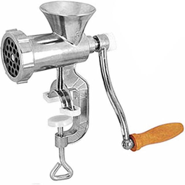 Manual Meat Grinder Aluminum Alloy Hand Crank Meat Vegetable Grinding Machine for Kitchen