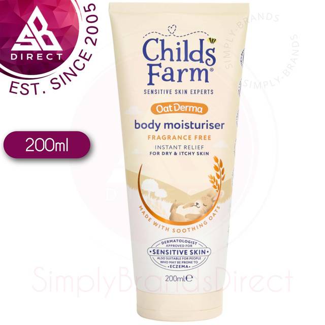 Childs Farm Oatderma Moisturiser 200ml