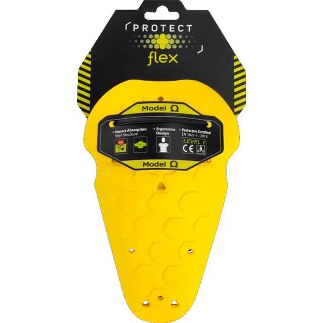 Bering Protect Flex Omega Genou Type A Knee Protectors, yellow for Men