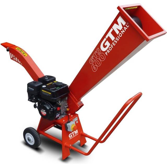 GTM Professional GTS600G Petrol Wood Chipper (Loncin engine)