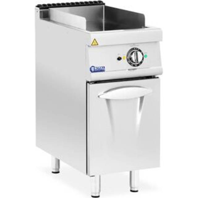 Electric Grill Plate - 5.4 kW - smooth - base cabinet - Royal Catering RCEG-40/700CS