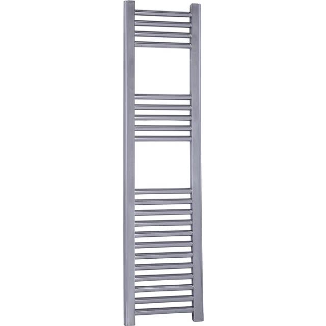 Prorad 2 Chrome Straight Towel Rail 300 x 1200mm - Silver