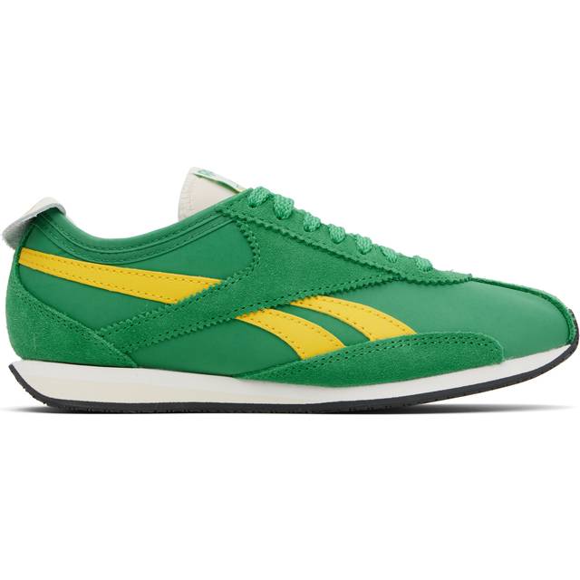 Reebok Classics Green R400 Sneakers - Green/Yellow - US US 7.5 Women / US 6 Men