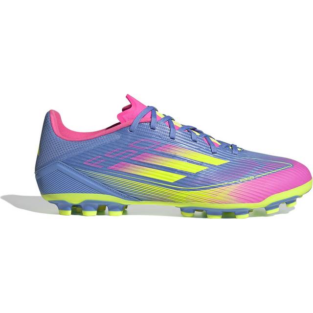 adidas F50 League 2G/3G AG Celestial Victory - Blå/Lucid Lemon/Lucid Lemon - Konstgräs (AG) - ['Blå'] (46)