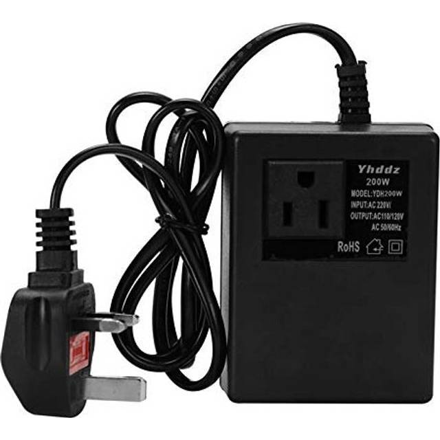 200W Step Down Power Voltage Converter Transformer 220V240V to 110V120V Intelligent Efficient Adapter Travel Power Adapter