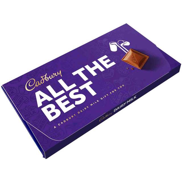 Cadbury All the best Dairy Milk Chocolate Bar with Gift Envelope