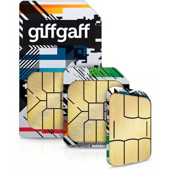GiffGaff £20 100GB Sim Card