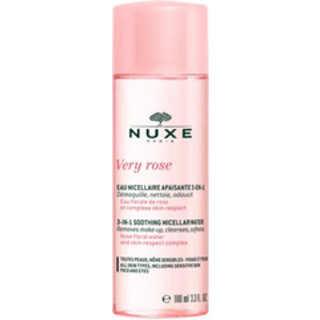 Nuxe very rose soothing cleansing micellar water 100ml.