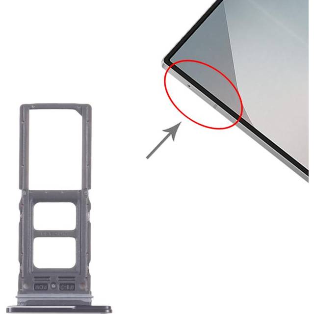 For Samsung Galaxy Z Fold6 SM-F956B Original SIM Card Tray (Gold)