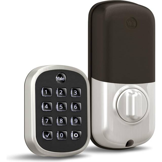 Yale Security Keyless Entry Keypad Deadbolt (YRD137) - Unlock Using Your Entry Code - No app or connectivity - Satin Nickel